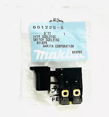 Makita Switch 651225-5 Suits Belt Sander 9924DB Genuine Parts AU Stock • $38