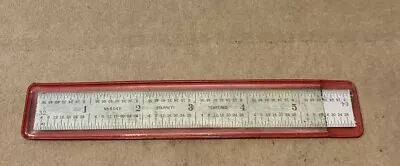 Starrett 6 Inch Rule No. 604R Tempered W/ Sleeve Machinist Tools USA • $19.99