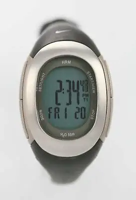 NIKE IMARA Watch Unisex SM0032 Heart Rate Chro Light Date 24h Alarm 50M Quartz • $43.48