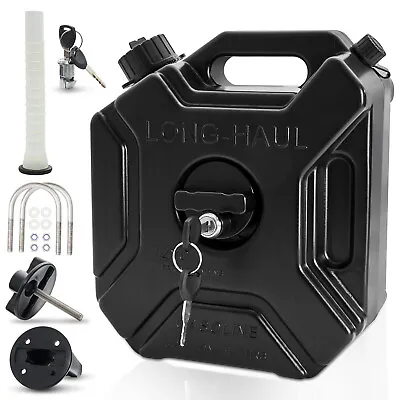 5L Gas Fuel Tank Gas Can Oil Storage Can For ATV UTV Gokart Motorcycle Car SUV • $33.69