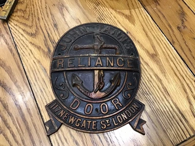 £40 • Buy Old Safe Door Plaque