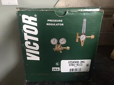 Victor VTS450D-346 2-Stage Heavy Duty Pressure Regulator•New Open Box• • $175