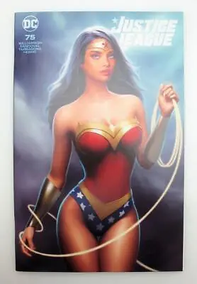 $29 • Buy Justice League #75, DC Comics Trade Dress Variant Cover By Will Jack
