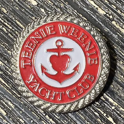 Vintage Teenie Weenie Yacht Club Lapel Pin Vest Collectible EUC K274 • $8.95