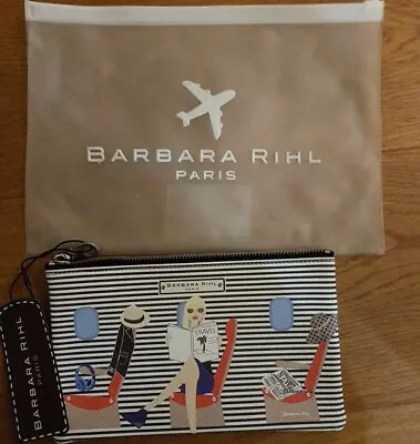 Designer Barbara Rihl Paris Clutch Purse Handbag / IPad Case With Dust Bag - NEW • £70