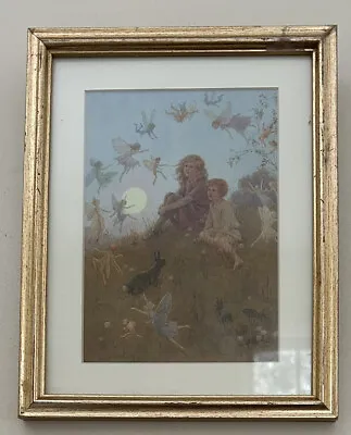 Do You Believe In Fairies Margaret Tarrant 1921 Art Print Matted Framed 9.75x7.5 • £14.24
