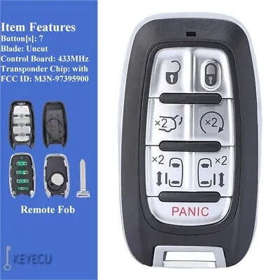 Smart Proximity Remote Key Fob 68217832 For Chrysler 2017-2022 Pacifica Voyager • $31.41