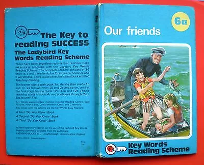 Our Friends Vintage Ladybird Book 6a Key Words Reading Scheme Early Learning • £2.95