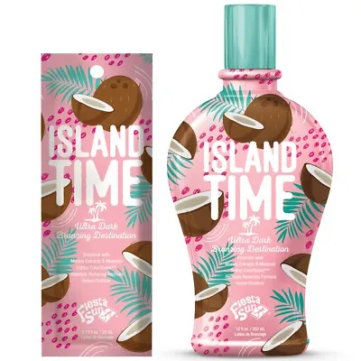 Fiesta Sun Island Time Ultra Dark Bronzer Sunbed Tanning Lotion Cream • £3.99