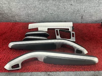 BMW E46 Convertible Aluminum Brushed Silver Interior Trim Molding Set OEM 117K • $499.99