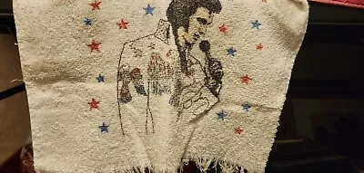 Vtg Elvis Presley Towel Set Of 2 Cannon Collectible Bath Hand Rock And Roll 90s • $25