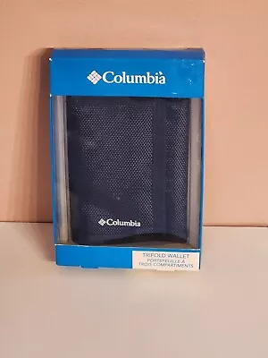 Columbia Trifold Nylon Wallet ( New ) Black • $10.79