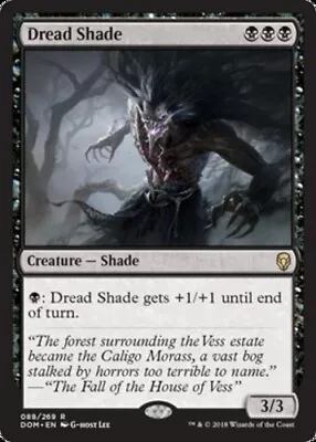 MTG-4x-NM-Mint English-Dread Shade-Dominaria • $0.99