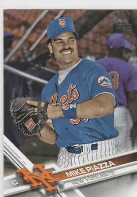 Mike Piazza 2017 Topps Update Image Variation SP #US168 New York Mets • $2.99