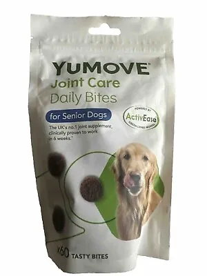 Lintbells YuMOVE Supplement Daily Bites Senior Dog X60 Bites • £13.99