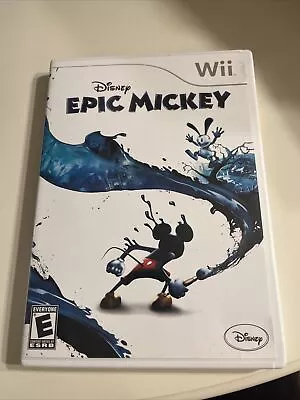 Disney Epic Mickey (Nintendo Wii 2010) • $80