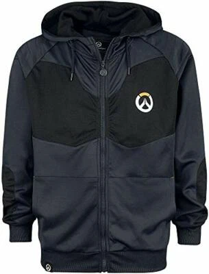 $87.99 • Buy Overwatch Logo - Athletic Tech Hooded Zip Dark BlueBlack S