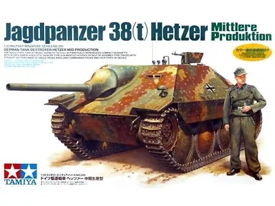 Tamiya 35285 1:35th Scale Jagdpanzer 38(t) Hetzer Mittlere Produktion • £19.99