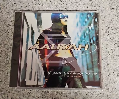 Aaliyah - Your Girl Only Knew / One In A Million CD Maxi Single SEALED  • $40