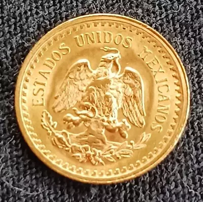 1945 2.5 Peso Gold == Mexico == Beautiful Bu Detail • $235.99