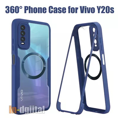 360 Phone Case For Vivo Y20s Y11s Y12s Y20i Y3s V23 5G Full Protective Cover • $12.03