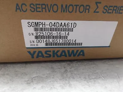 1PC NEW Yaskawa SGMPH-04DAA61D Servo Motor Expedited Shipping SGMPH04DAA61D • $499