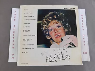 $14.98 • Buy Anita O'day And Rhythm Section 1971 Lp