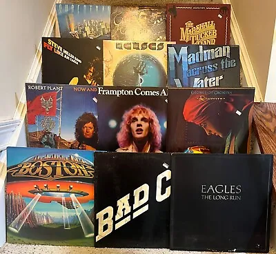 Classic Rock Vinyl LP's #1 With $6 Flat Shipping Per Order UPDATED 4/20 • $10