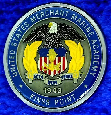 United States Merchant Marine Academy Kings Point Challenge Coin PT-3 • $45