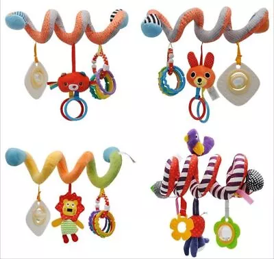 Baby Activity Spiral Hangings Toy Pushchair Pram Stroller Bedding Car Seat Cot • £6.66