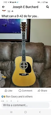 Martin D-42 Natural 2023 • $5200