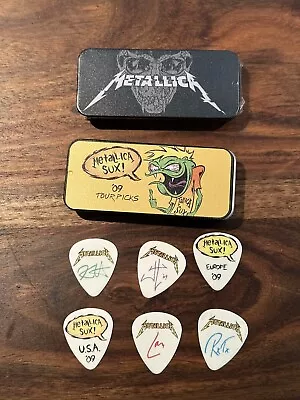 3 Metallica Pick Tins 1 New Sealed! • $60