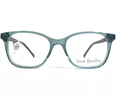 Vera Bradley Kids Eyeglasses Frames Brenna Cloud Vine CLV Clear Blue 46-15-125 • $34.99