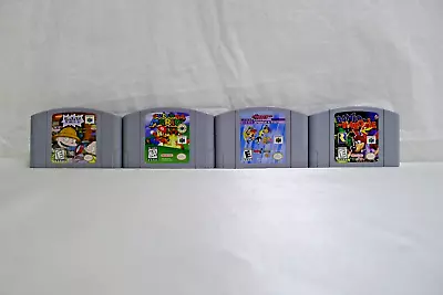 Lot Of 4 Nintendo 64 Game Cart Only AS-IS • $31