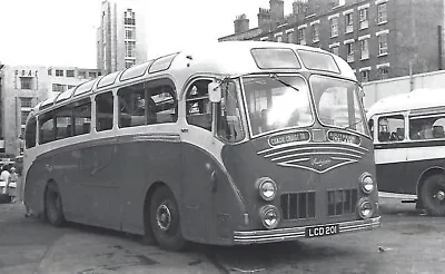 Bus Photo: LCD201 Southdown MS (801).  1951 Leyland Royal Tiger / Duple  C26C • £1.65