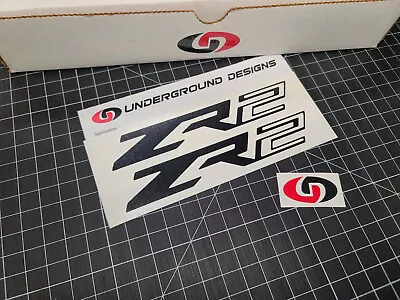 ZR2 Accent Decals (2) Racing Hood Fender Stickers 6  Fits ZR-2 Colorado 2015-24 • $13.95