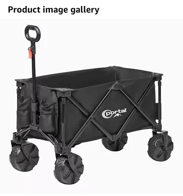 Beach Wagon And Collapsible Utility Cart For The Beach Or A Garden Heavy Duty • $43