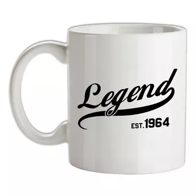 Legend Established 1964 - Ceramic Mug - Birthday Present 60th 60 Gift Age • £12.95