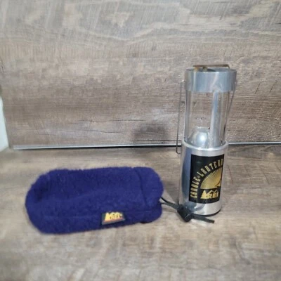 $25 • Buy Vintage REI Candle Lantern Camping Supply With Pouch 