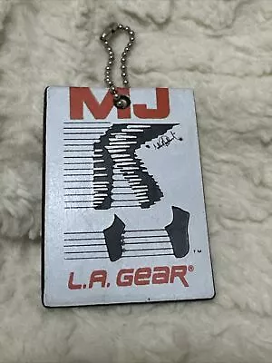 Vintage MJ Keychain L.A. GEAR Key Ring Michael Jackson L.A.gear • $22.22