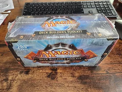 Magic The Gathering ⭐SEALED BOX⭐ MtG TCG ⭐ORIGINAL 2010⭐ Deck Builder's Toolkit • $197.35