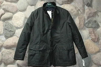 Barbour Winter Lutz Wax Jacket Coat Sage Olive Night MWX2056SG51 Extra Large XL • $299.95