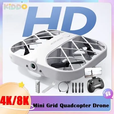 RC Drone Mini Grid Quadcopter JJRC H107 With 4K WIFI Camera 4CH Helicopter Toy D • $53.99