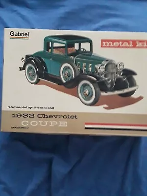 Gabriel ( Metal ) Model Kit# 4869 1932 Chevrolet Coupe  Mint In The Box • $89.75