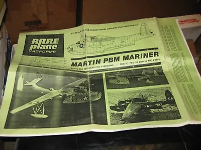 MARTIN PBM-3C/R/S/5 MARINER By Rare Plane In 1/72 Scale - Vacu-formed Lot • $34.99