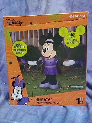  Disney Minnie Mouse 3.5ft Halloween Airblown Inflatable NIB  LED Light • $39.99