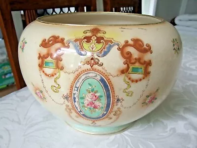 Large Tams Ware Pottery Bowl - Crown Pottery - Longton - Rd No 567324 - Albany • £12.50