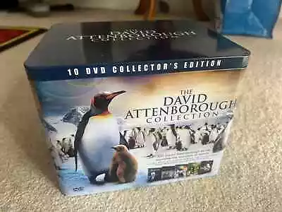 The David Attenborough Collection (DVD) 10 Disc Collectors Edition Tin • £8.99