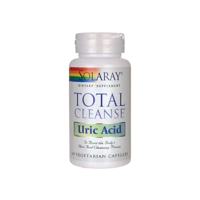 $27.98 • Buy Solaray Total Cleanse Uric Acid Dietary Supplement Capsules - 60 Count