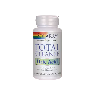 $27.98 • Buy Solaray Total Cleanse Uric Acid Dietary Supplement Capsules - 60 Count